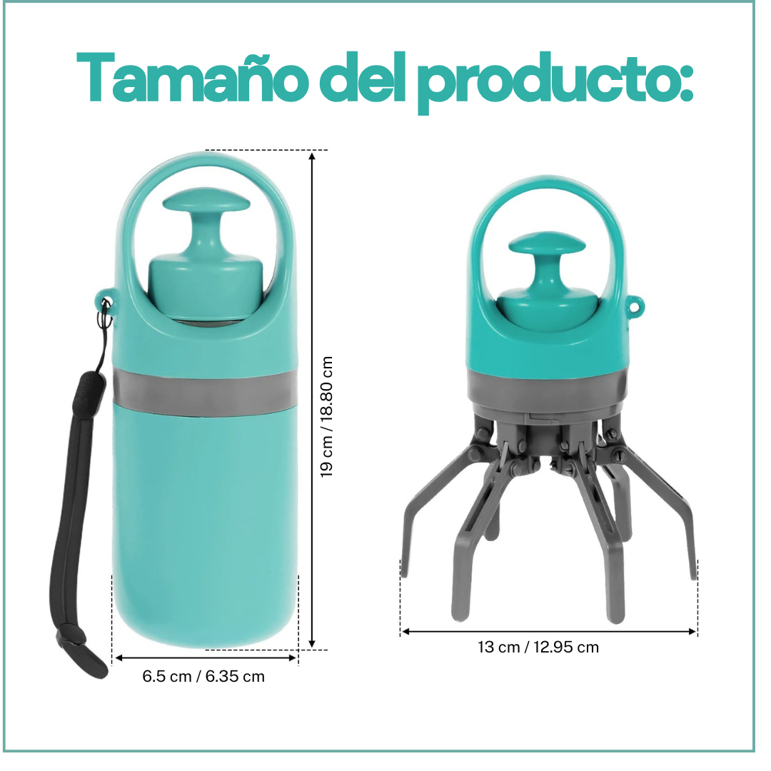 Snap&Wrap | Recogedor de desechos para mascotas.